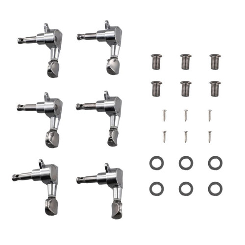 6pcs 6R Guitar Tuning Pegs Tuners Machine Heads for  Replacement