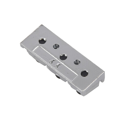 Electric Guitar String Locking Nut For Tremolo Bridge 42.2mm Silver