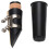 Black Plastic B Flat Clarinet Mouthpiece & Cap Clamp Woodwind Instruments 3