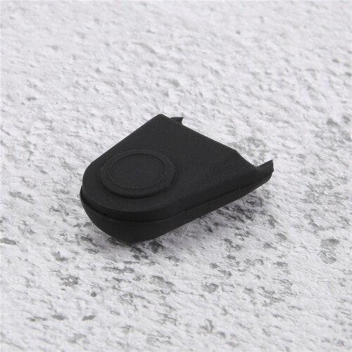 Rubber Clarinet Saxophone Mouthpiece Cap Protect Delicate Tip Black 2