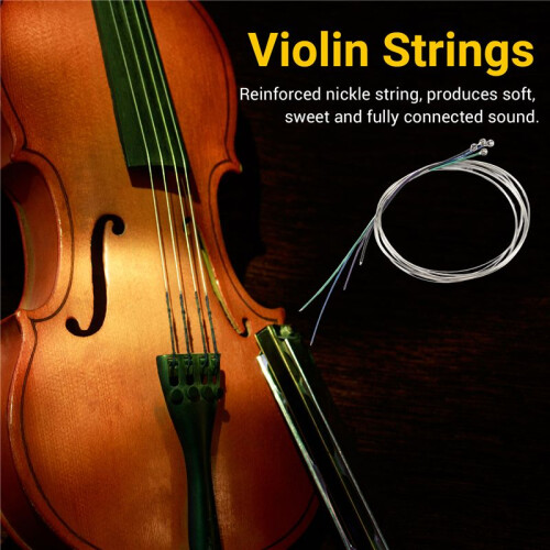 V70 Viola Strings Nickel Chrome Wound ADGC Full Set Wire  End 2