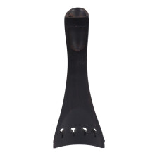 A Natrual ebony wood 4/4 violin accessories Set of 4PCS Pegs, chinrest Chin Rest, End Pin,4PCS Fine Golden Tuners ,Tail Gut