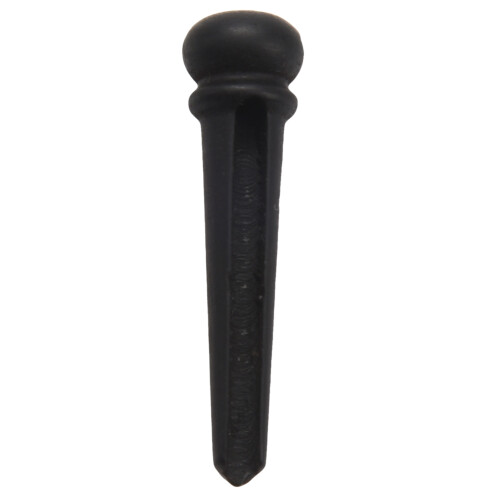6 St Guitar Family Natural Ebony Folk Akustisk Gitarr Bridge Pins 1