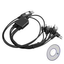 NEW 8 in 1 USB Programming Cable for for Handy walkie talkie car radio CD Software
