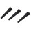 6 St Guitar Family Natural Ebony Folk Akustisk Gitarr Bridge Pins 7