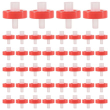 100 Stuks Spuitfilter PTFE, Spuitlabfilter 13 Mm Membraandiameter, 0,22μM Poriegrootte, HPLC
