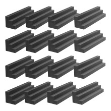 16 Stuks Akoestische Schuimpanelen, Akoestische Bastrap Hoekblok, Geluidsabsorberend Schuim voor Studio, Thuis of Theater