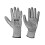 (Size 8 Medium, Multi Colour) Scan Grey Pu Coated Cut 3 Gloves 2