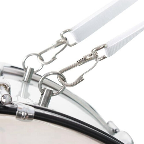 Adjustable Parade Marching Bass Drum Shoulder Strap-Sling Nylon Belt Metal Clip 2