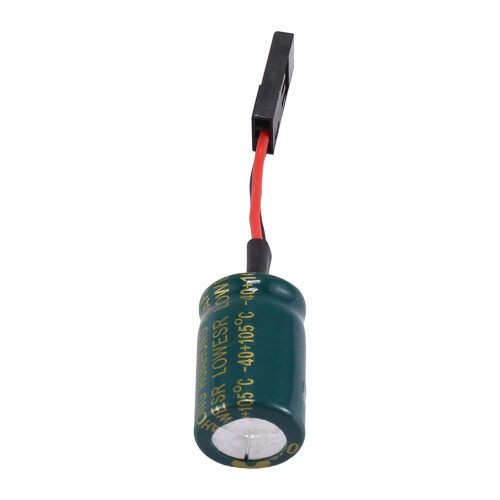 5Pcs 3300UF 16V Voltage Protector A3 Flight Control Receiver Large Capacitor Protector with Plug for RC Drones FUTABA 2