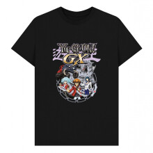 (M, Black) Yu-Gi-Oh! Unisex Adult GX T-Shirt