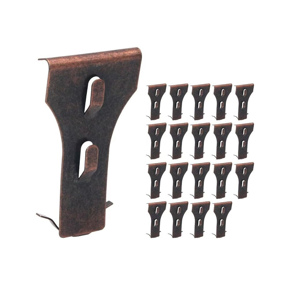 Photos - Other for Repair 20Pcs Brick Hook Clips,Steel Brick Hanger for Hanging Outdoors,Heavy Duty Brick Wall Hangers for 2-1/4In to 2-3/8In High