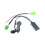 Car  5.0 Aux Cable Microphone Handsfree Mobile Phone Calling Adapter for 1
