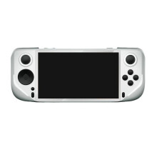 E6 Handheld GAME Console Portable Video Game Support 5-Inch IPS Retro Gamebox PSP PS1 N64 Connect TV (White 128GB)
