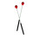 1 Pair Yarn Mallets for Marimba Percussion Sticks Marimba Mallets Marimba Sticks Medium Hammer 4