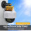 Simulation Camera Solar Flood Light with Motion Sensor Remote Control Waterproof LED Bright Security Lights 6