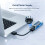 4XUSB3.0 Splitter HUB BäRbar StationäR Dator Hub Multiport USB-Dockningsstation Adapter Splitter, RektanguläR Modell 4