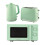 Hamilton Beach Kettle, Toaster & Microwave Set, Miami Collection by Hamilton Beach, Mint 1