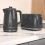 Hamilton Beach Hamilton Beach, Miami Kettle & Toaster Set, Charcoal, HBMIACH 2