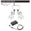 USB Adapter Converter for   64/OLED Model PC Windows Controller Adapter Gamepad Gaming Converter Adapter 2