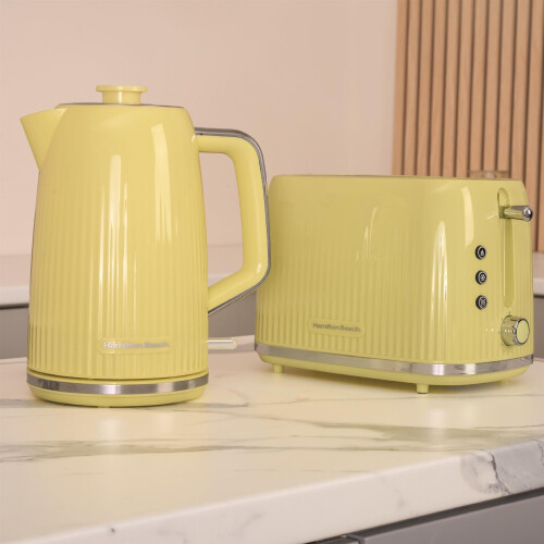 Hamilton Beach Hamilton Beach, Miami Kettle & Toaster Set, Banana Split, HBMIAB 2