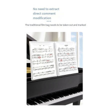 Sheet Music Folder, 40 Pages, Sheet Music/Holder,Fits Letter Size A4, Choir Folder,Gradient