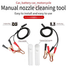 Auto Car Fuel Cleaning Injector Flush Cleaner Wash Adapter Cleaning Tool Set Nozzle Cleaning Tool Set Car Wash Tool