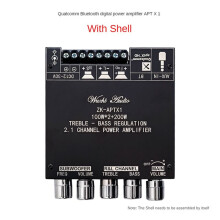 ZK-APTX1 Power Amplifier Board 2.1 Channel 2x100W+200W Subwoofer TPA3221 Digital Amplifier Module