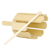 Achttonig Vat van Echt Hout, Achttonig Muziekinstrument, Instrument voor Vroeg Leren