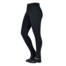 (10 Years, Black) Saxon Childrens/Kids Zip Front Warm Up Jodhpurs