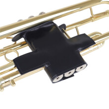 Protezione Della Valvola Della Tromba in Pelle PU: Protezione Della Valvola Della Tromba Accessori per la Custodia Dello Strumento in Ottone