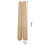 BastõEs Lummi de MúSica RíTmica para CriançAs, 16 Pack Sticks com Bolsa de Transporte, Brinquedo Musical Infantil de 8 Polegadas 6