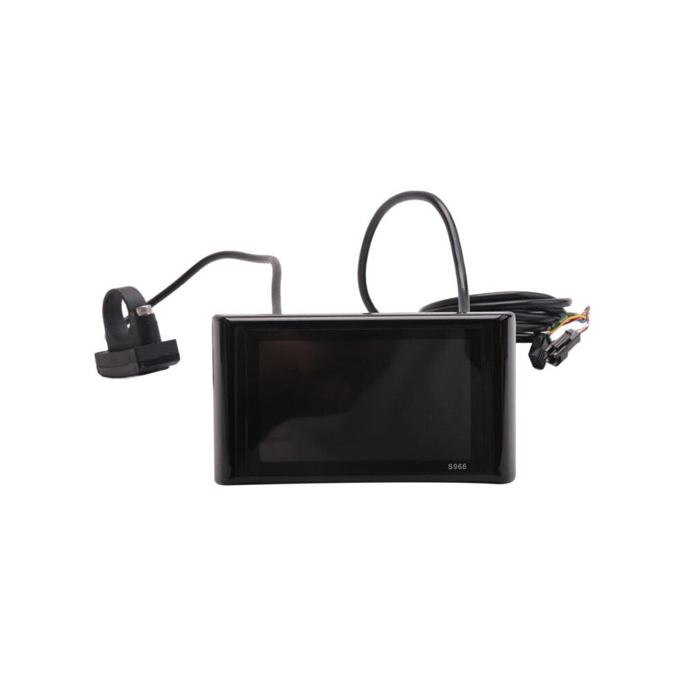 Electric Bike Display 24V-72V Waterproof Lcd Display S966 Electric Bike Controller Panel Dashboard,Sm Connector 6032328732473