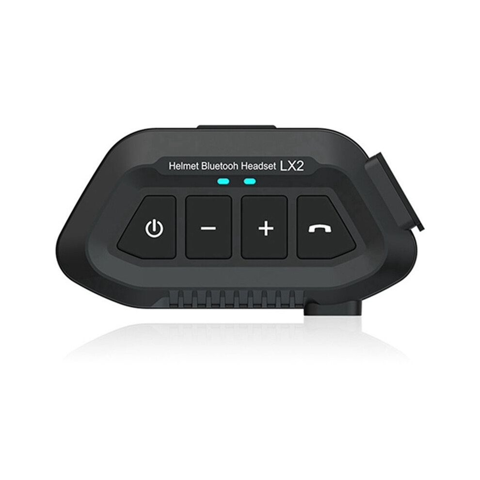 Lx2 Bluetooth5.0 Helmet Headset Wireless Hands-Free Call Motorcycle Helmet Waterproof Headset Stereo Headset A 6033991017249