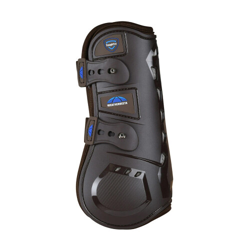 (M, Brown) Weatherbeeta Essential Open Front Horse Boot 1