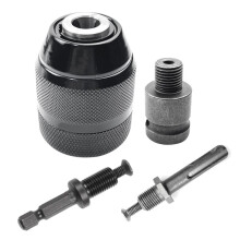 3/8-24UNF Draad 0.8mm-10mm Metalen Boorkop Adapter Geschikt voor Handboor Elektrische Hamer/Elektrische Hamerboor B