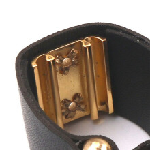 For Alto Sax Saxophone Ligature Accessories Black Compact Fastener Ligatures Mouthpiece PU Leather+Metal Parts