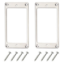 Remplacement Du Cadre de Couverture D'Anneau de Microphone Humbucker en MéTal Compatible avec les Guitares éLectriques à Montage de Guitare LP