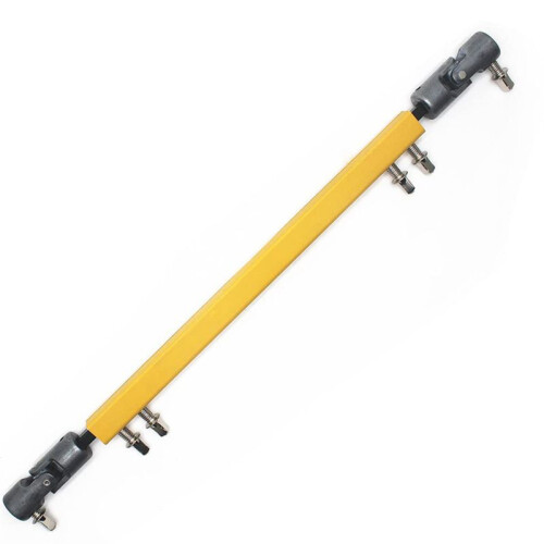Pedal de Bombo Doble, Eje de TransmisióN, Pedal de Bombo de Acero, Brazo Conector, Amarillo