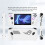 For  Ally Handheld Game Console All-Inclusive Silicone Protective Case Handheld Anti-Drop Protective Case,White 7