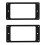 Metall Humbucker Pickup  Cover Rambyte Kompatibel med LP Gitarrmontering Elgitarrer (Silver) 4