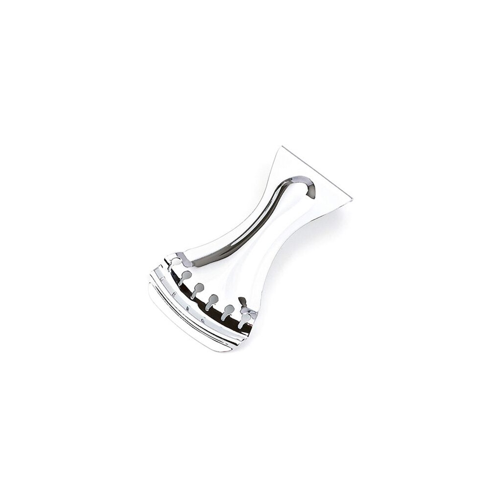 6 String Zinc Alloy Durable For Dobro Style Tailpiece For Resonator Guitar Chrome 6033495027386