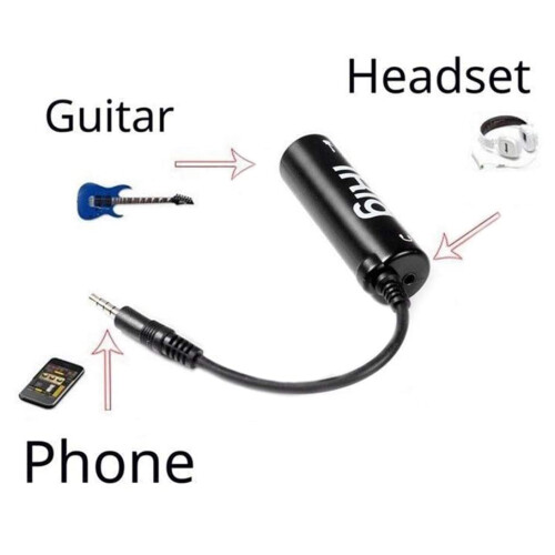 IRig 4Pcs Guitar Effects Interface Adapter Converter Link Devices Guitar Interface Converter Replacement 2