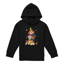 (9-11 Years, Athletic Heather) Paw Patrol Childrens/Kids Christmas Tree Pullover Hoodie
