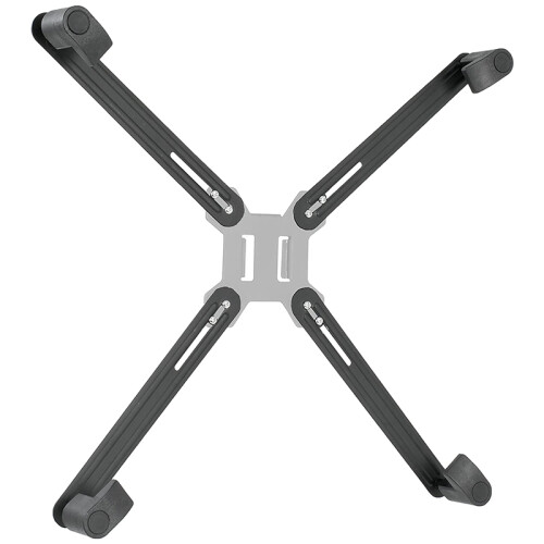 Kit de montagem adaptadora para tela de monitor LED LCD de 19 a 27 polegadas, 75 mm e 1 2