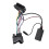 Car Radio  Music AUX Cable Handsfree Adapter Harness Kit for  E60 E63 E90 E91 7