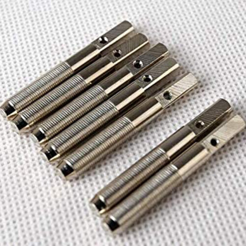 7Pcs Tuning Pins with L-Shape Tuning Wrench for Lyre Harp Strings and Other Primitive Stringed Instruments 1
