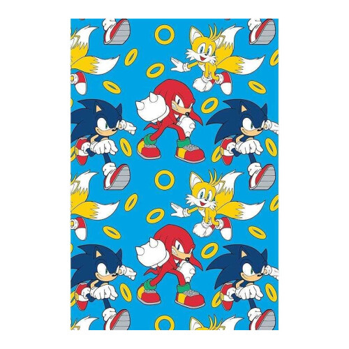 Sonic The Hedgehog Sonic The Hedgehog Fleece Speed Blanket