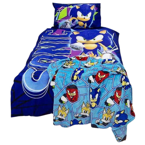 Sonic The Hedgehog Sonic The Hedgehog Fleece Blanket 1