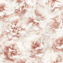 (One Size, Pink) Debona Bloom Floral Wallpaper